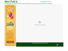 Tablet Screenshot of miniputt4.com